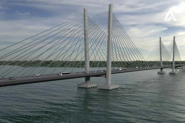 Объявлен тендер на строительство нового моста через Днепр в Кременчуге
