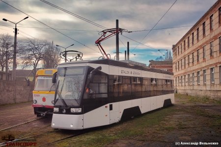 В Одессе презентовали новый трамвай «Эталон» (фото, видео)