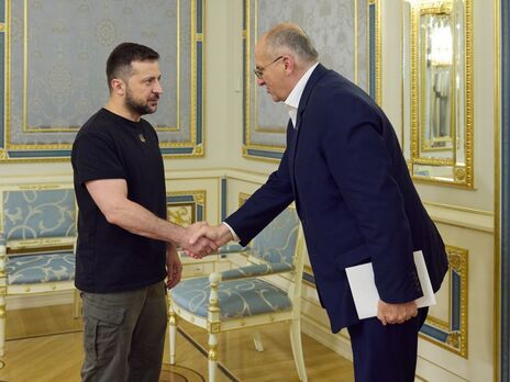 Зеленский встретился с председателем ОБСЕ