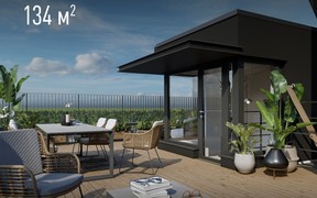 Квартири з власною відкритою терасою в ЖК Soloway