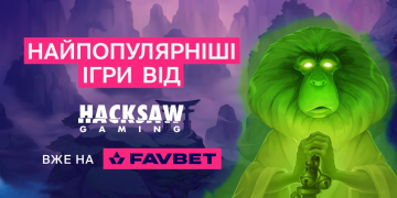 Краща гра 2023 року та інші хіти від Hacksaw Gaming вже на FAVBET!