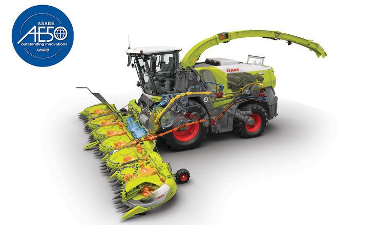 CLAAS отримав нагороди AE50 за кормозбиральну техніку