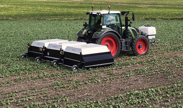 Обприскувач ARA від Ecorobotix отримав нові алгоритми розпізнання