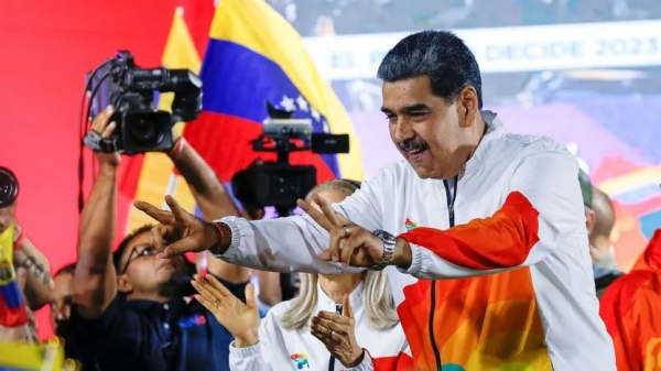 Диктатор Венесуэлы Мадуро угрожает аннексировать Гайану Диктатор Венесуэлы Мадуро угрожает аннексировать Гайану