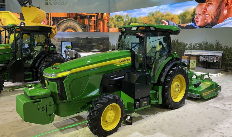 John Deere розкрив нові подробиці про електротрактор E-Power