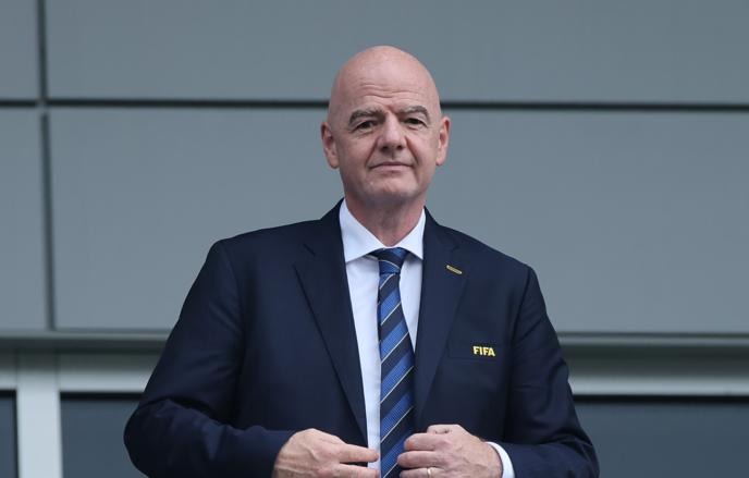 Инфантино попал в базу «Миротворца» после скандального заявления в поддержку РФ
