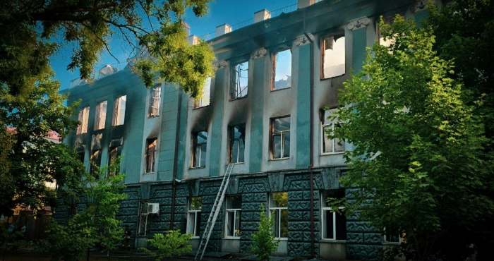 Наслідки обстрілів / Херсонська ОВА