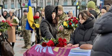 У Рівному провели в останню земну дорогу Захисника України – Євгена Грабового, який загинув 19 листопада 2024 року