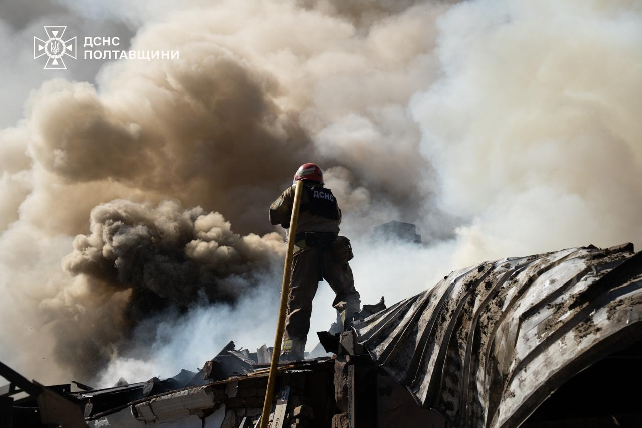 Ліквідація наслідків удару по Полтаві